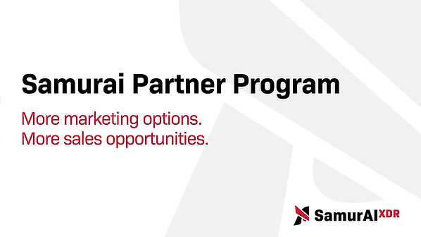 Samurai Partner Program